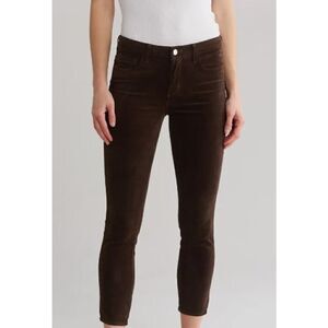 L'agence Margot Skinny High Rise Java Crop Jeans Sz. 24